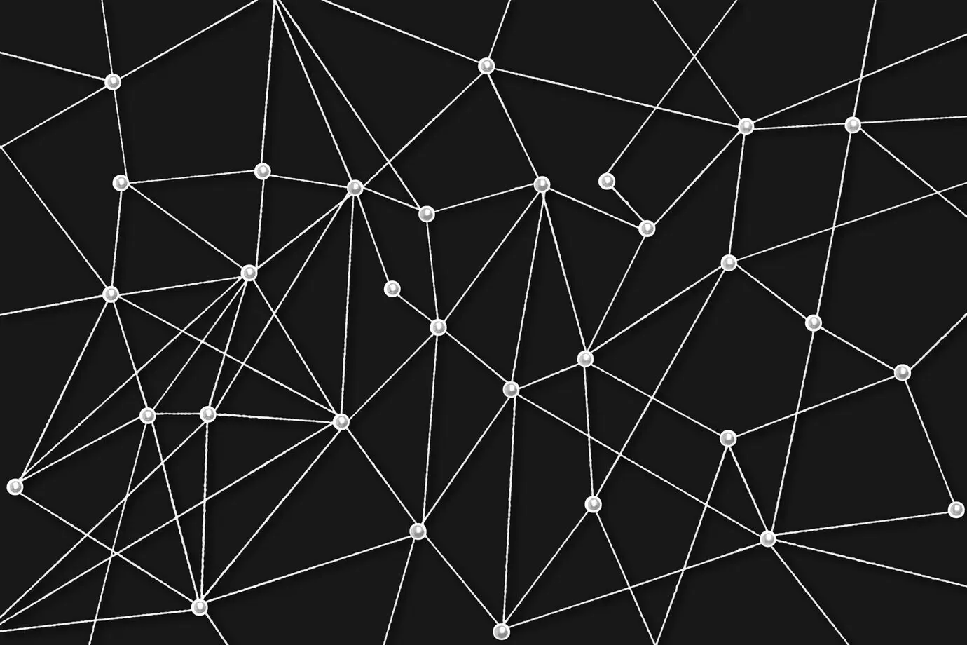 Технологический дизайн с фоном бизнес-сети и соединением точек